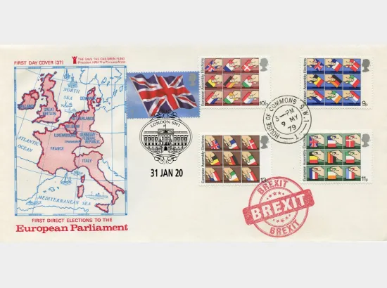 Brexit Double-Dated Cover