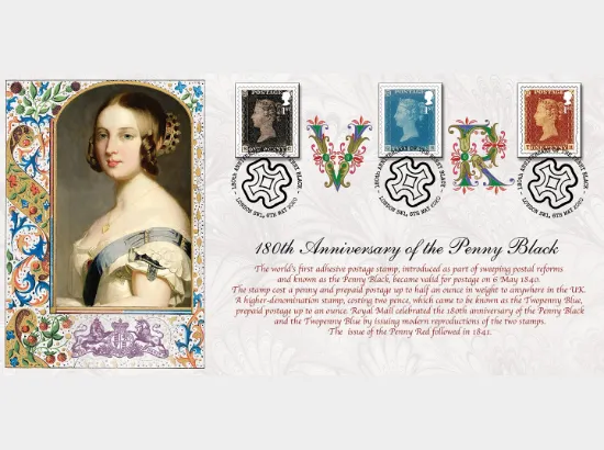 Penny Black First Day of Issue 6th May 1840