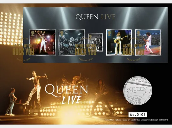 Queen: Miniature Sheet