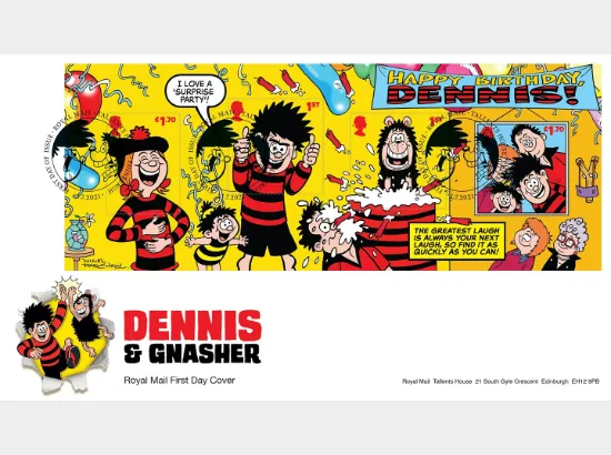 Dennis & Gnasher: Miniature Sheet