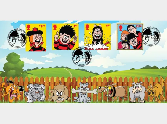 Dennis & Gnasher: Miniature Sheet