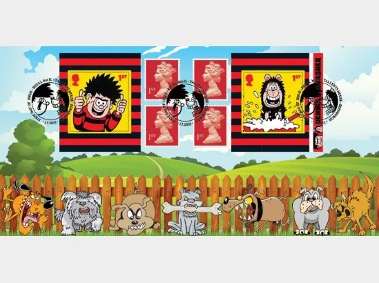 Self Adhesive: Dennis & Gnasher