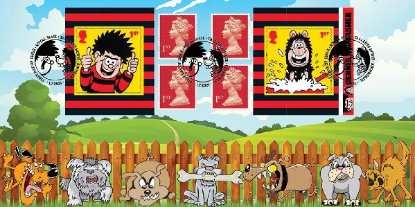 Self Adhesive: Dennis & Gnasher