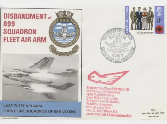 Disbandment of 899 Squadron