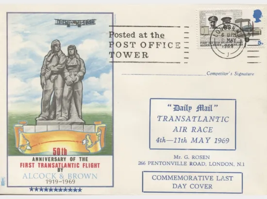 First Transatlantic Flight