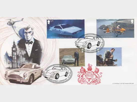 James Bond: Miniature Sheet