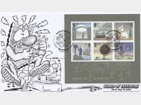 World of Invention: Miniature Sheet
