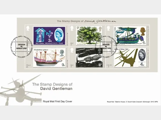 David Gentleman: Miniature Sheet