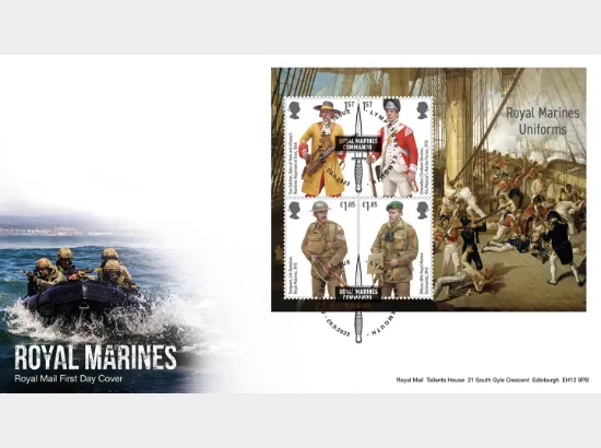 Royal Marines: Miniature Sheet