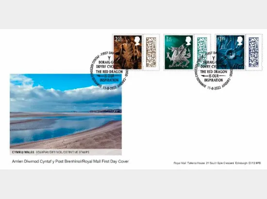 Wales 2nd, 1st, £1.85 (Barcoded)