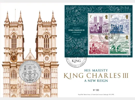 Charles III New Reign: Miniature Sheet