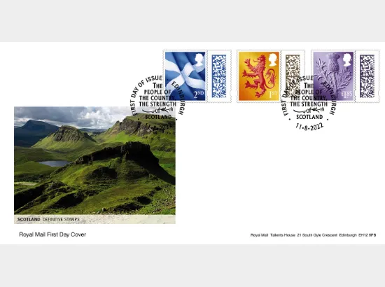 Scotland 2nd, 1st, £1.85 (Barcoded)