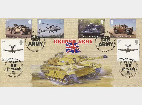 The British Army Tanks - with Spitfires