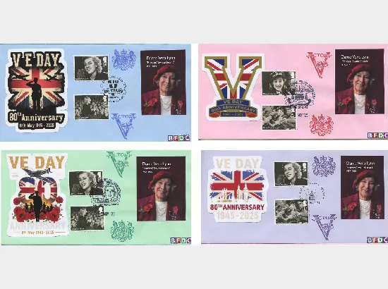 Dame Vera Lynn 4 cover collection