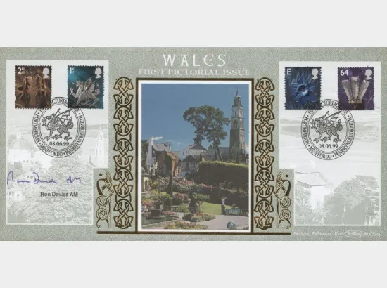 Wales 2nd, 1st, E, 64p