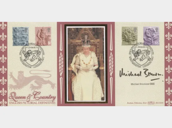 England 2nd, 1st, E, 65p