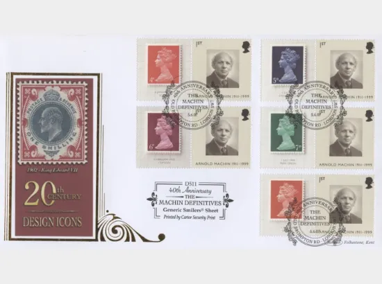 Machin 40 Years: Generic Sheet