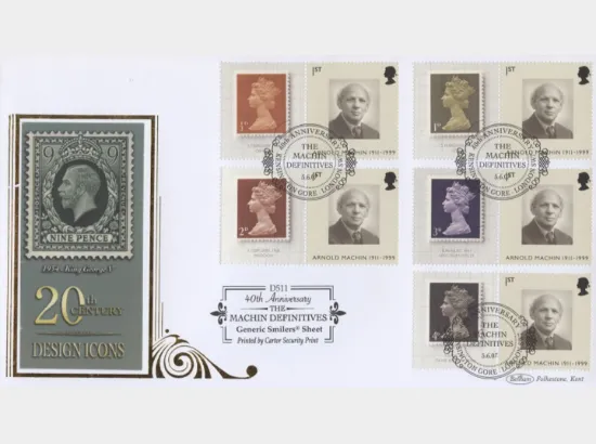 Machin 40 Years: Generic Sheet