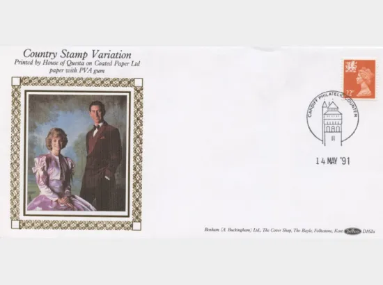 Wales 17p, 22p, 26p, 37p