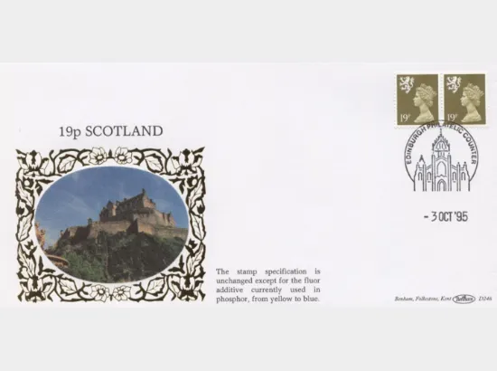 Scotland 19p, 25p, 30p, 41p