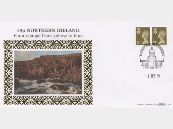 Northern Ireland 19p, 25p, 30p, 41p