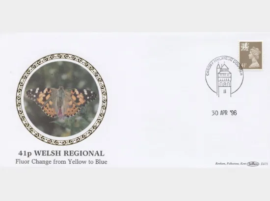 Wales 19p, 25p, 30p, 41p