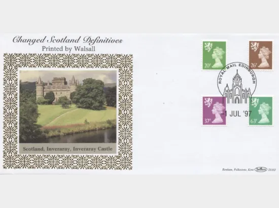 Scotland 20p, 26p, 37p, 63p