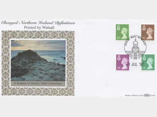 Northern Ireland 20p, 26p, 37p, 63p