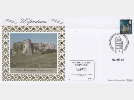 Wales 2nd, 1st, E, 64p