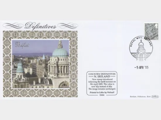 Northern Ireland 42p Linen Pattern