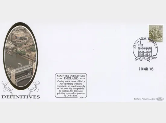 England 42p Oak Tree