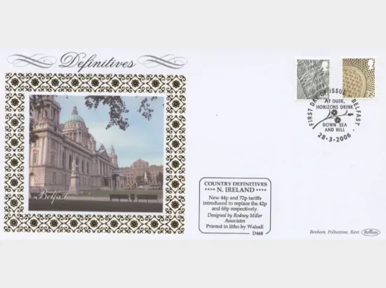 Northern Ireland 44p, 72p