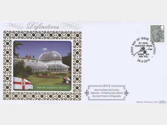 Northern Ireland 97p Linen Pattern