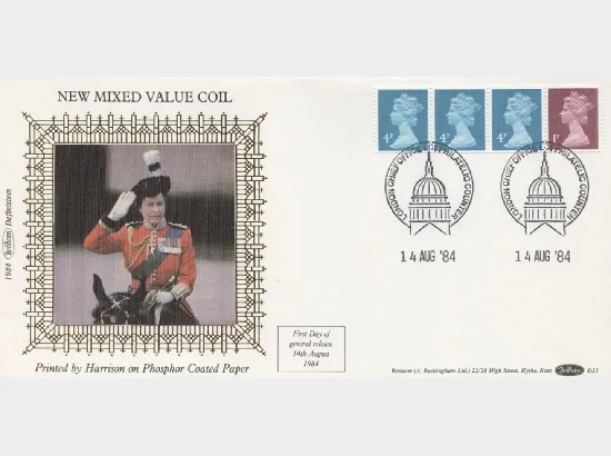 Machins: 13p Readers' Digest Stamp Coil