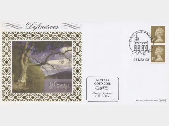 Machins (EP): Gold Stamps: 1st Self Adhesive