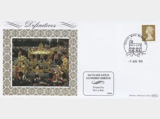 Machins (EP): Gold Stamps: 1st Self Adhesive