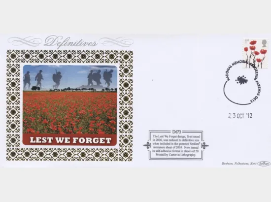 Lest We Forget - Poppies Small Format (Self Ad)