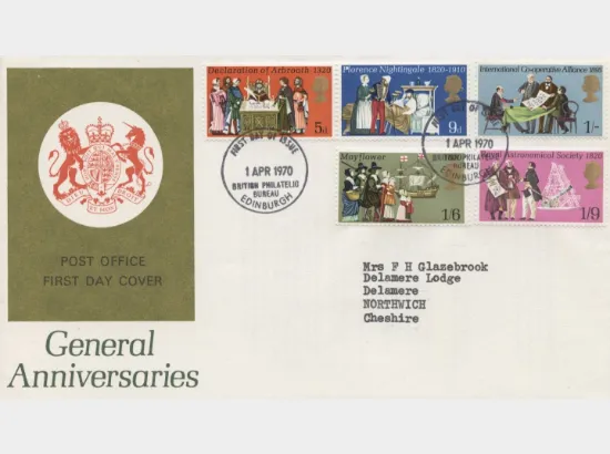 General Anniversaries 1970