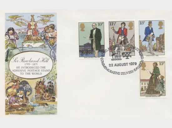 Rowland Hill: Stamps