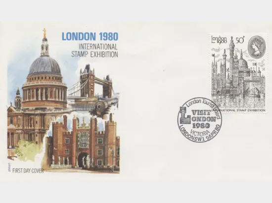 London 1980: 50p Stamp