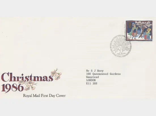 Christmas 1986: 12p