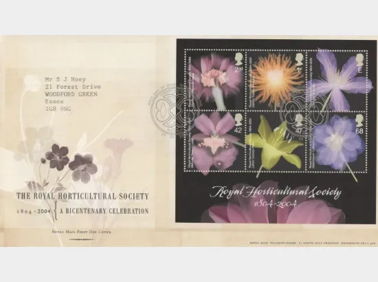 Royal Horticultural Society: Miniature Sheet