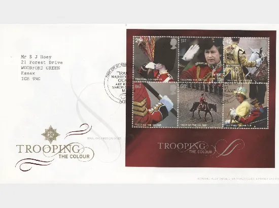 Trooping the Colour: Miniature Sheet