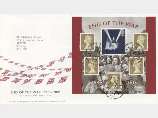 End of the War: Miniature Sheet