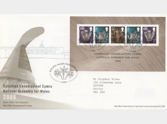 Welsh Assembly: Miniature Sheet