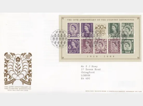 Country Definitives: Miniature Sheet