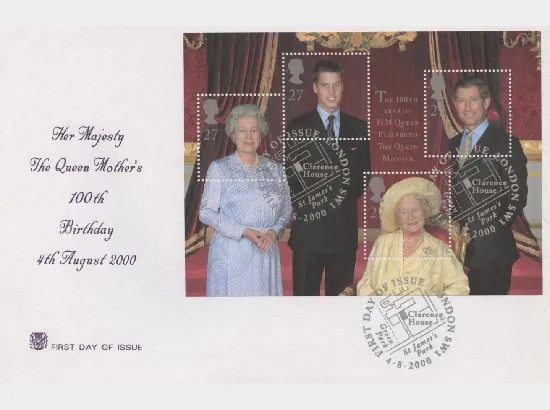 Queen Mother: Miniature Sheet