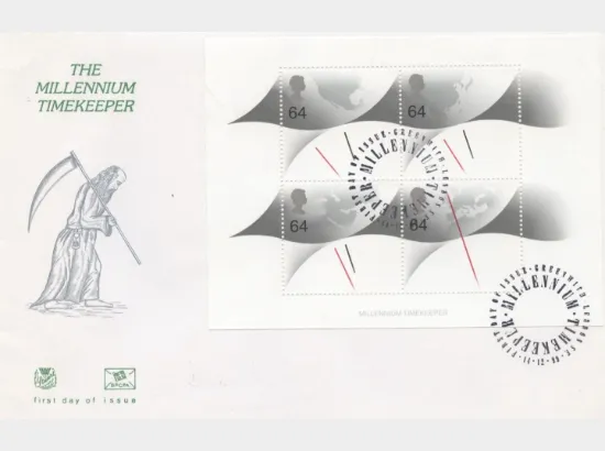 Millennium Timekeeper: Miniature Sheet