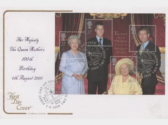 Queen Mother: Miniature Sheet