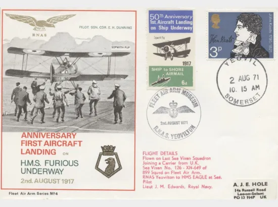 HMS Furious Underway